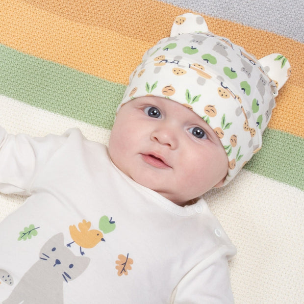 Baby in the good life hat