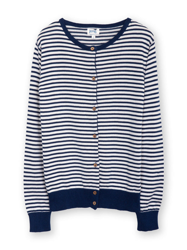 Sandecotes knit cardigan navy