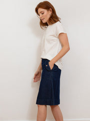 Stalbridge denim skirt