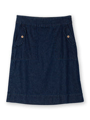 Stalbridge denim skirt