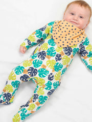 Kite - Baby organic jungle cub sleepsuit - Zip opening with zip guard