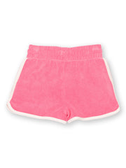 Kite - Girls organic retro shorts pink - Towelling - Elasticated waistband with adjustable ties