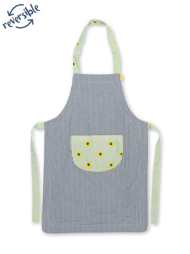 Sunflower dot apron