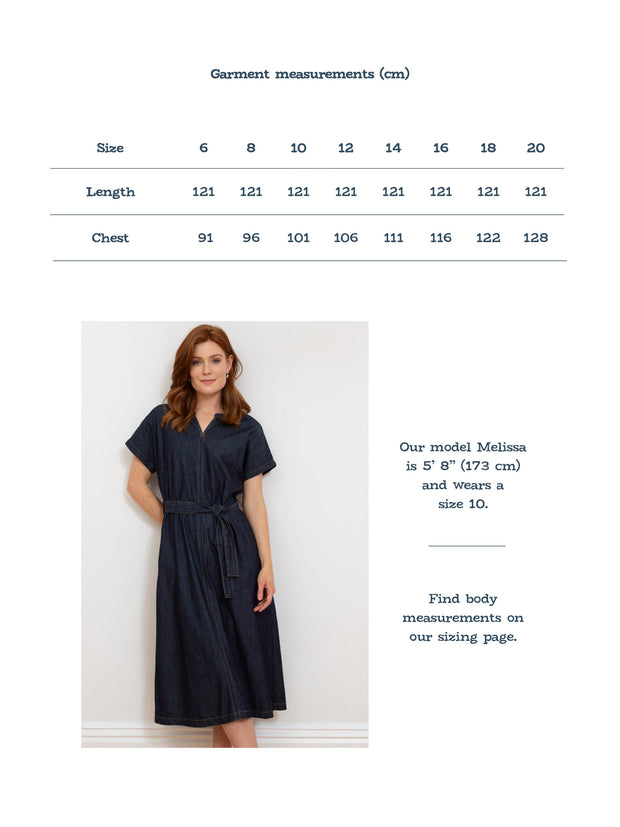 Lillington denim dress