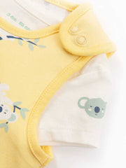 Koala time dungaree set