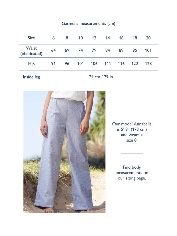 Broadmayne ticking trousers