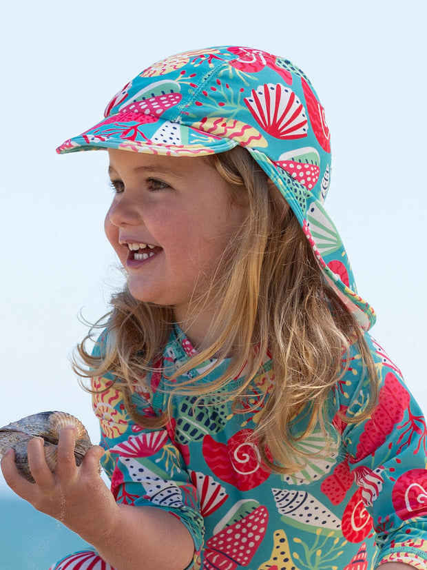 Shell seeker beach hat