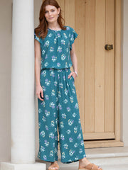 Melbury woven trousers bouquet belle