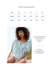 Tincleton cambric blouse ele oasis