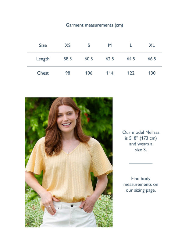 Laymore jacquard stripe blouse sand