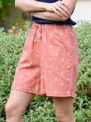 Eype slub weave shorts coco palm
