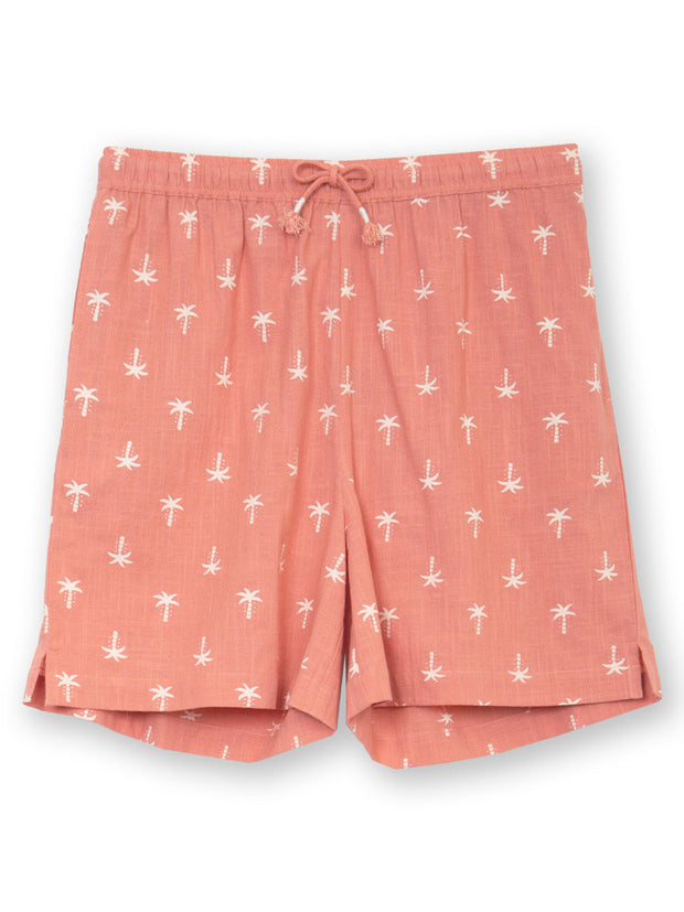 Eype slub weave shorts coco palm