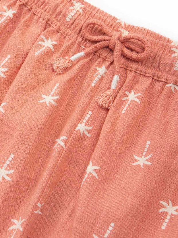 Eype slub weave shorts coco palm