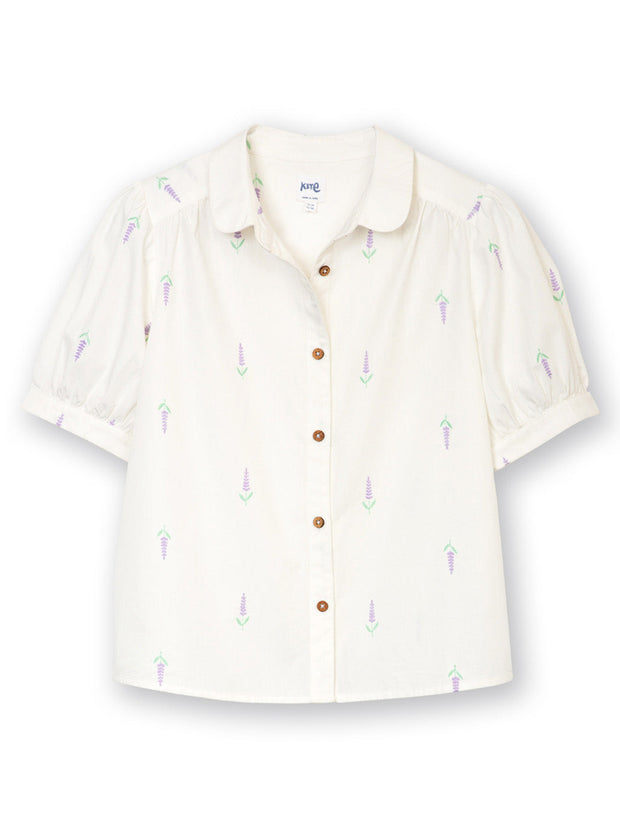 Halstock poplin shirt lavender