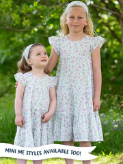 Crendell dolly collar muslin blouse garden bloom