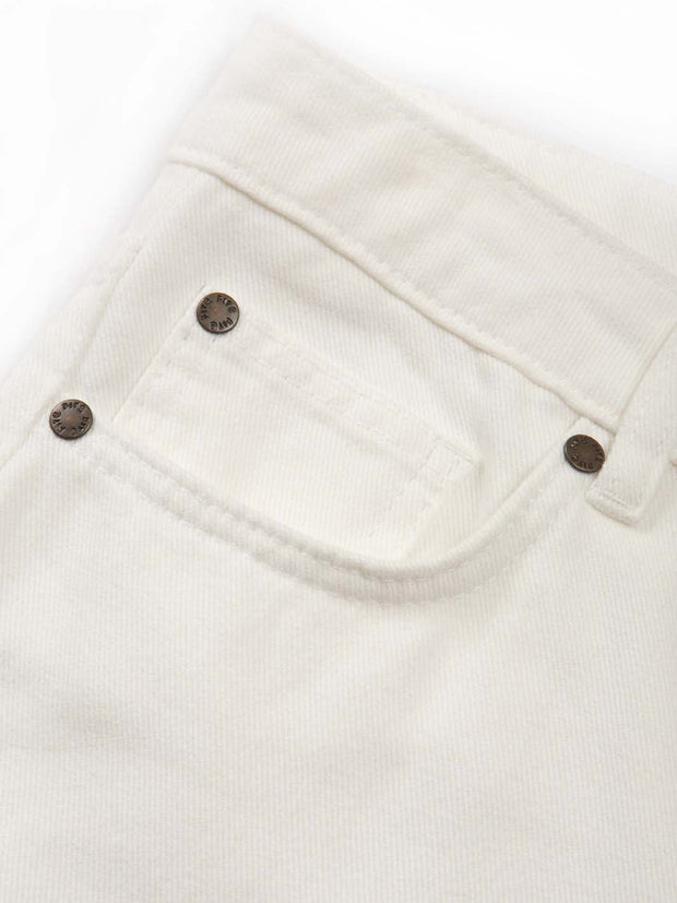 Newton twill shorts ivory