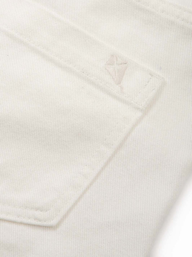 Newton twill shorts ivory