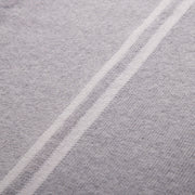 Flat shot of hinton knit hoody grey