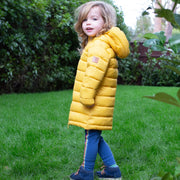 Child in snuggle coat