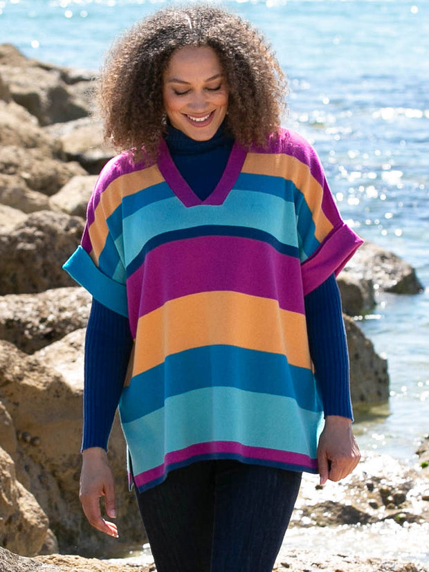 Charmouth knit top multi