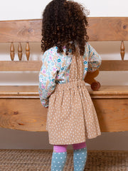 Speckle pinafore