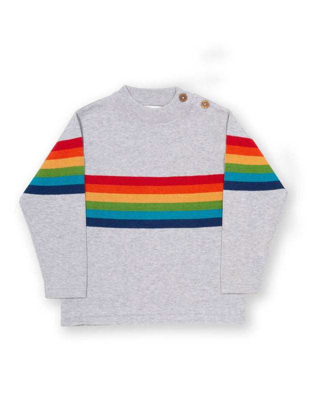 Retro rainbow jumper
