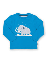 Snowy mammoth t-shirt