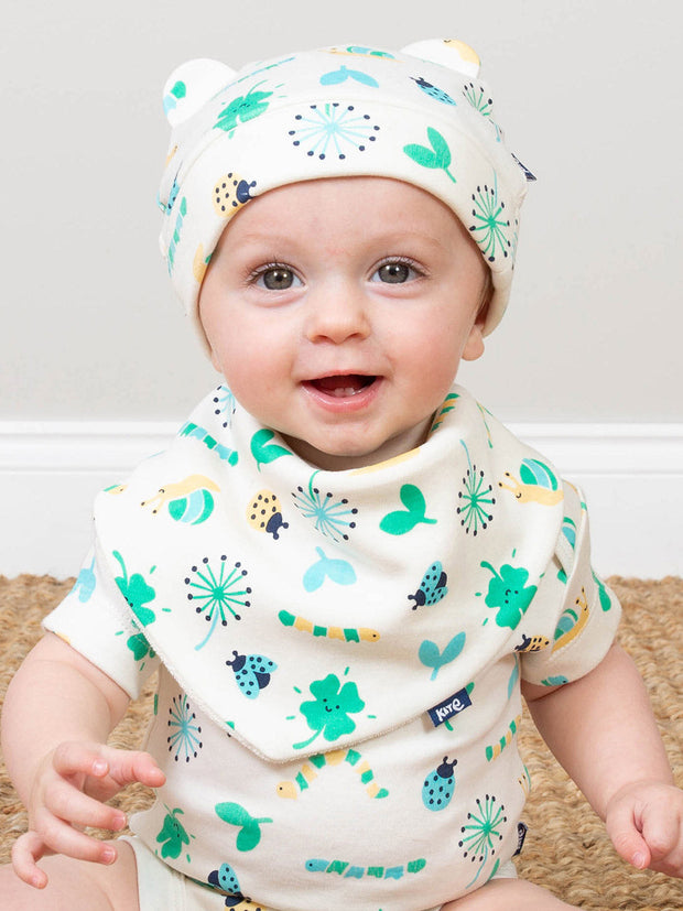 Kite - Baby organic garden treasure hat cream - Interlock fabric