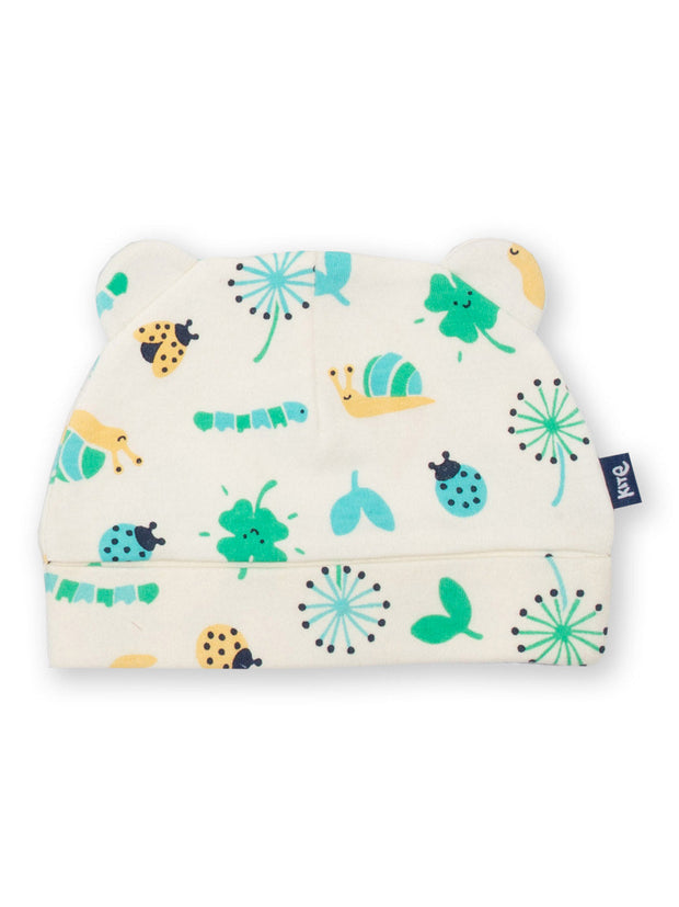 Kite - Baby organic garden treasure hat cream - Interlock fabric