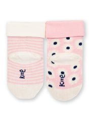 Kite - Baby Girls organic kitty cat socks - Two pack