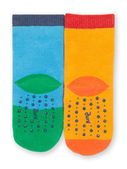 Kite - Boys organic rise and shine grippy socks - Two pack