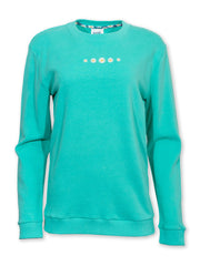 Kite - Womens organic Whitecliff sweatshirt green - Crew-shaped neckline