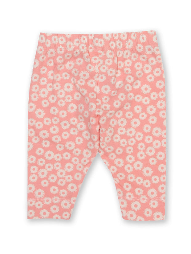 Kite - Baby Girls organic Daisy Bell leggings pink - Elasticated waistband