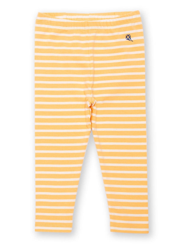 Kite - Boys organic stripy leggings - Yarn dyed stripe - Elasticated waistband