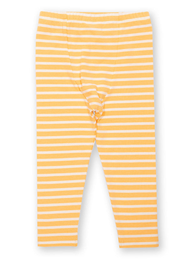 Kite - Boys organic stripy leggings - Yarn dyed stripe - Elasticated waistband