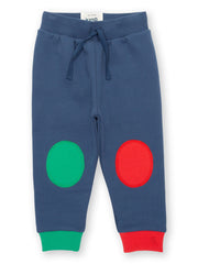 Kite - Boys organic port & starboard joggers navy blue - Elasticated waistband with adjustable ties