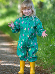Kite - Girls  goosey puddlepack suit green - Waterproof up to 3,000 mm