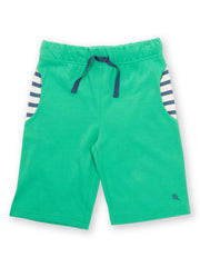 Kite - Boys organic Corfe shorts green - Heavy single jersey - Elasticated waistband with adjustable ties