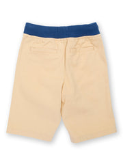 Kite - Boys organic yacht shorts stone beige - Twill - Elasticated waistband with adjustable ties