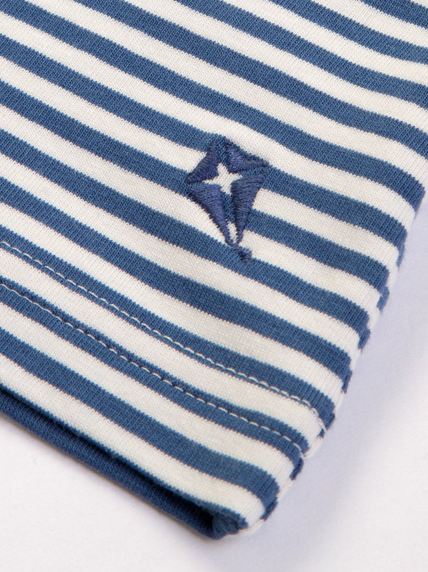 Kite - Boys organic stripy t-shirt - Contrast sleeves - Long sleeved