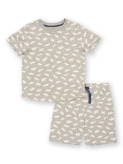Kite - Boys organic big five pyjamas grey - Two-piece set