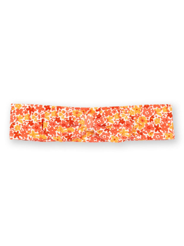 Kite - Girls organic petal perfume bowband sunset - Bow detail