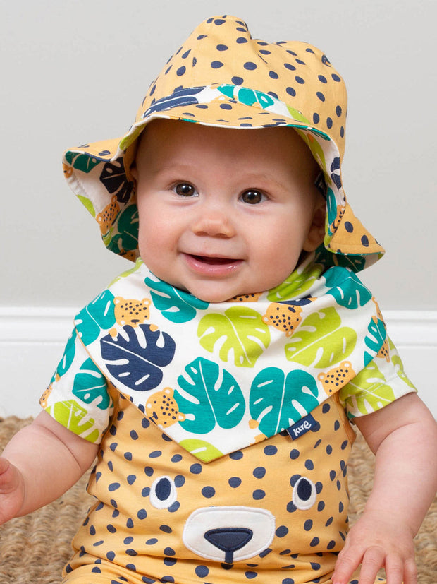 Kite - Baby organic jungle cub hat - Fully reversible