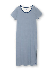 Thornicombe jersey t-shirt dress stripe