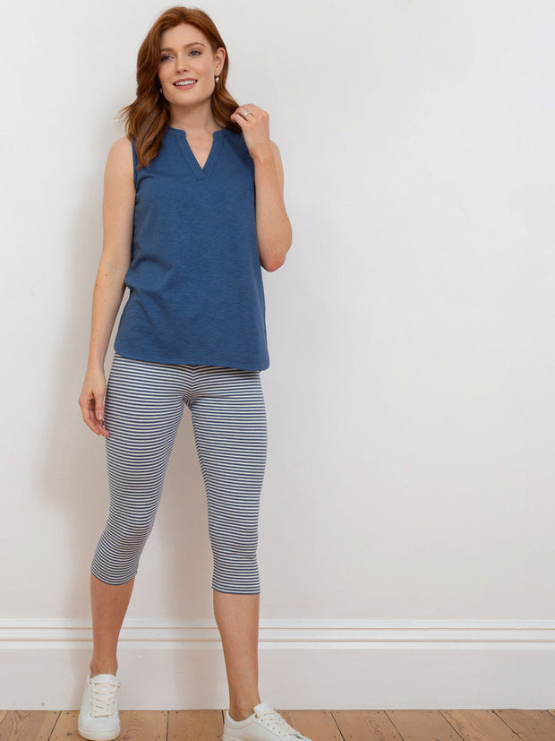 Holt cropped leggings stripe