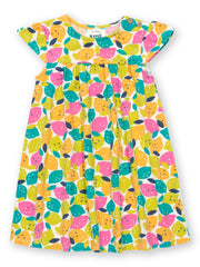 Kite - Girls organic zest friends dress - Short sleeves with gathers