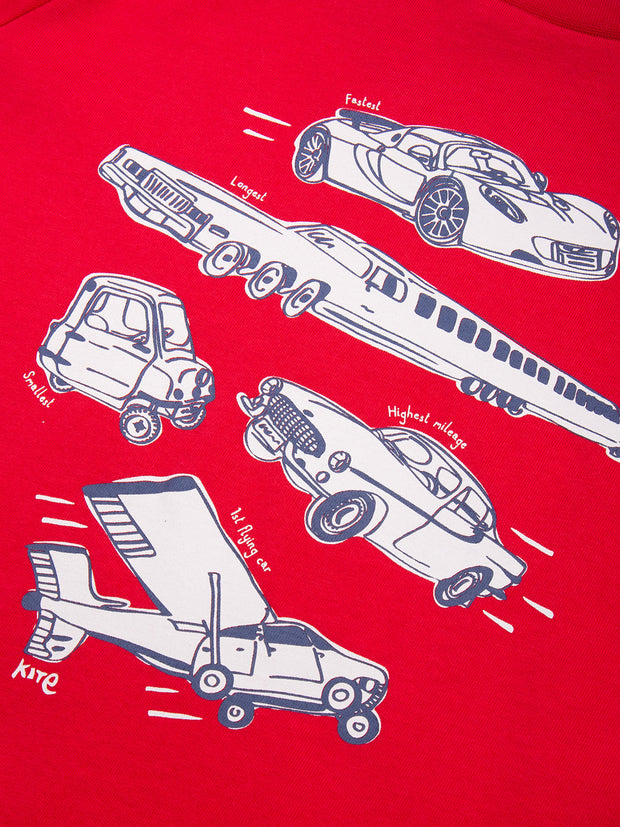Marvellous cars t-shirt