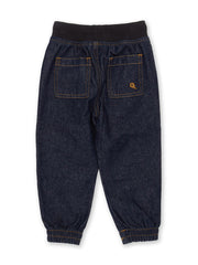 Denim joggers