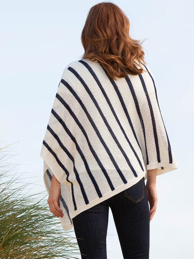 Hermitage knit poncho