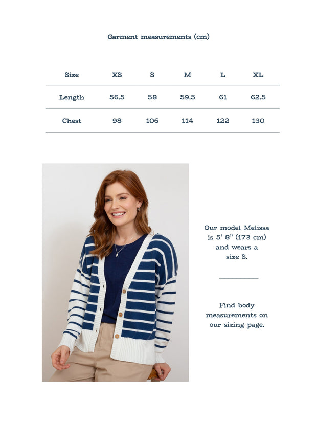 Sandbanks knit cardigan